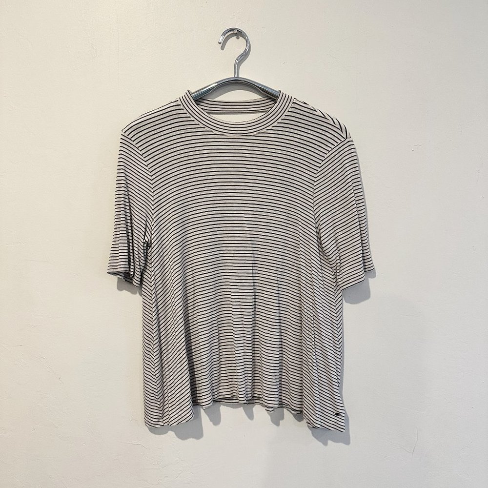 Women's Aerie Striped Open Back Swing Top